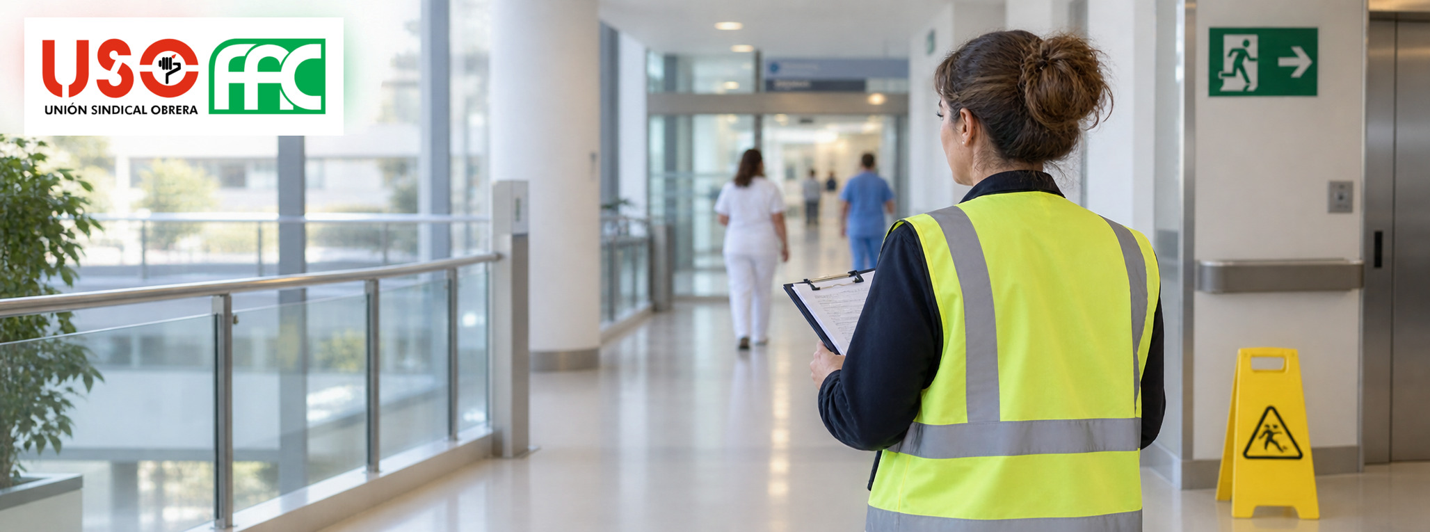 FAC-USO pone en marcha una campaña para informar sobre los accidentes laborales en el sector público