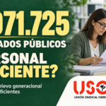 España supera los 3,07 millones de empleados públicos: FAC-USO exige plantillas suficientes, no triunfalismo estadístico