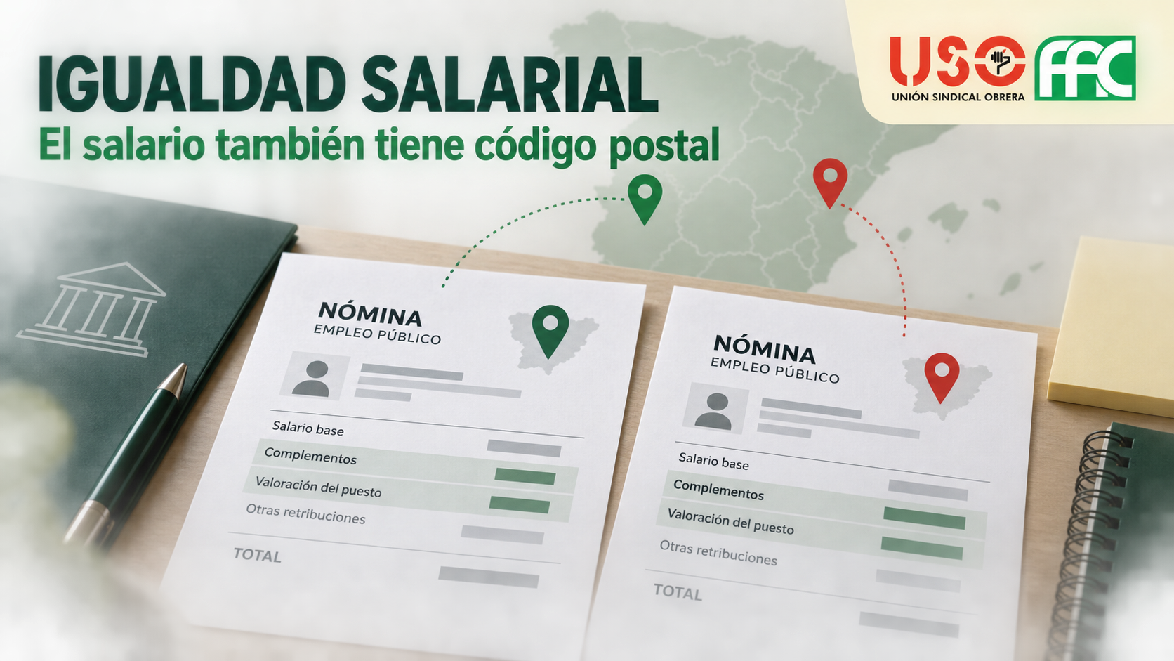 Día Internacional de la Igualdad Salarial: el salario también tiene código postal