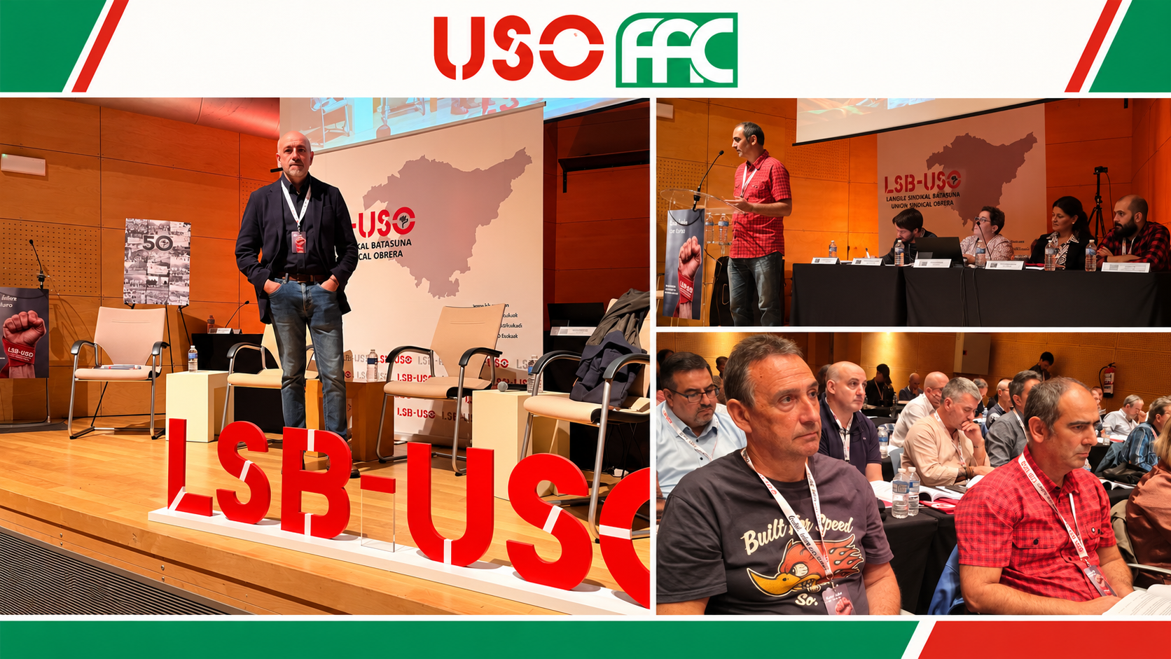 FAC-USO acompaña a LSB-USO Euskadi y refuerza su compromiso con los servicios públicos