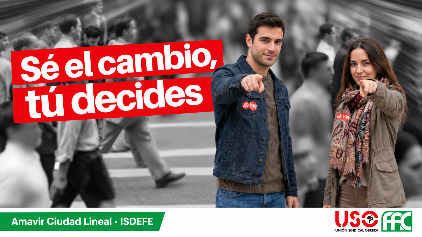 FAC-USO revalida su victoria en Amavir Ciudad Lineal y mantiene su representación en ISDEFE