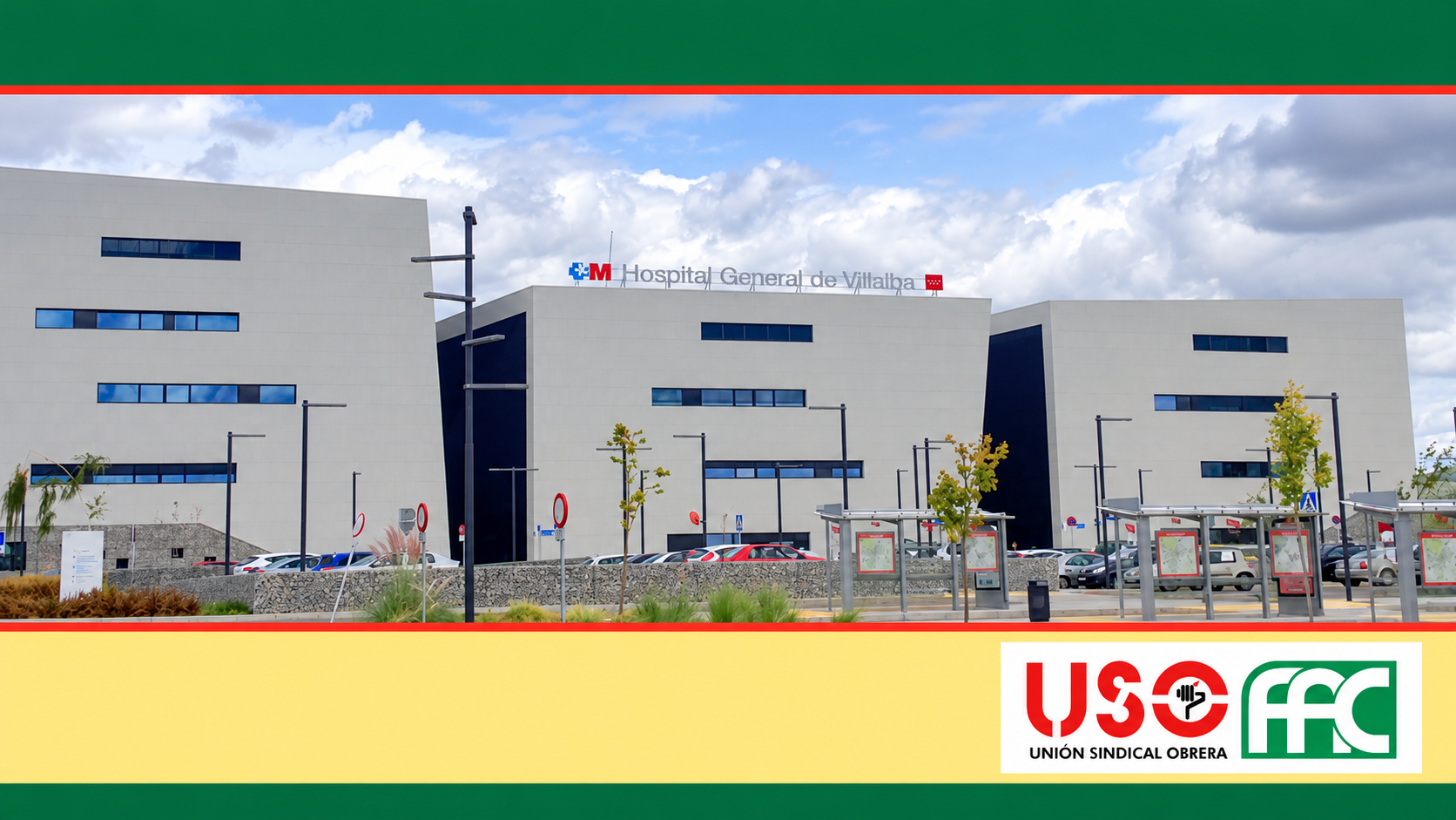 Dar el paso tiene resultados: USO crece en el Hospital General de Villalba